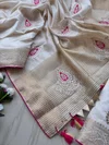 Jk 375 Cristal Jacquard Fancy Sarees Collections